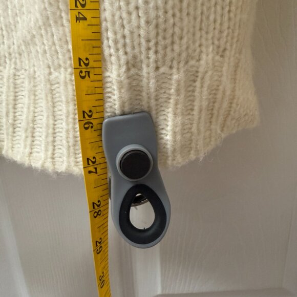 Step Hem Angry Teddy Sweater by 7 For All Mankind Hard To Find (over)size Medium - Picture 4 of 13